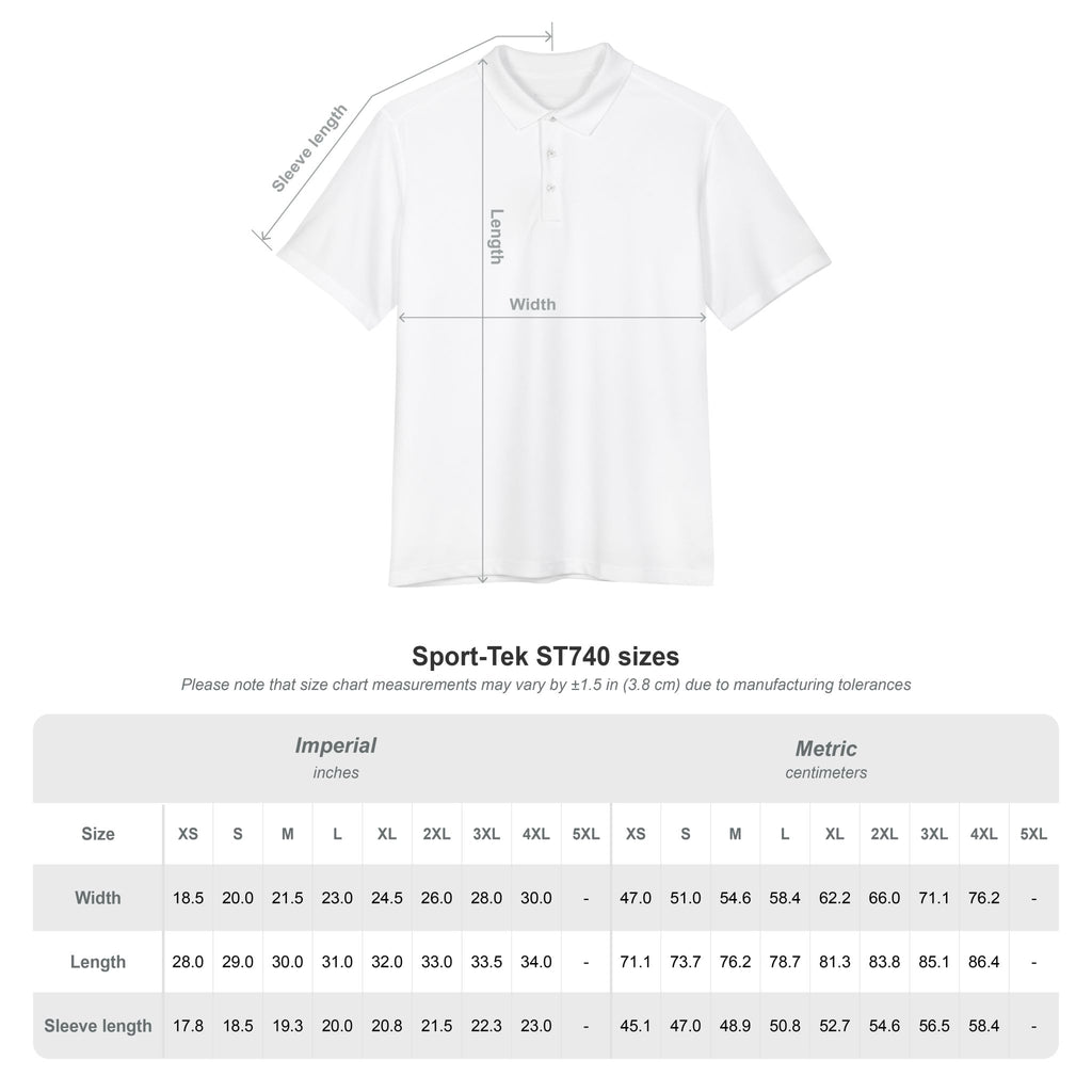 Founders Performance Polo - Midnight Black