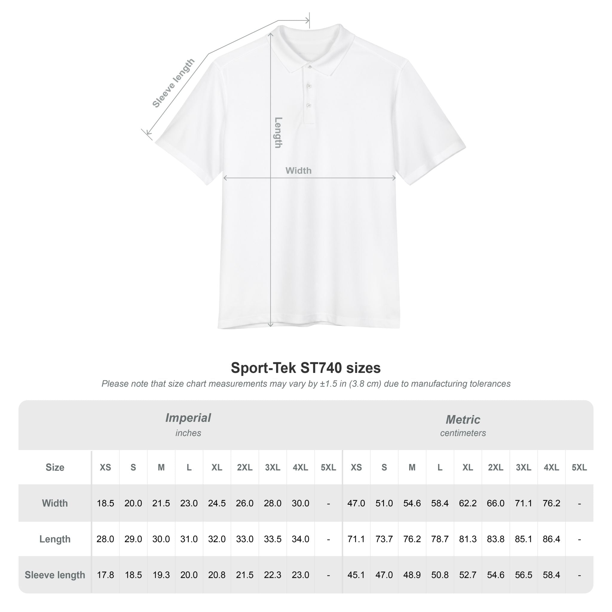 Founders Performance Polo - Championship White